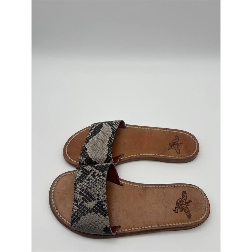 Freebird by Steven Snakeskin Pattern Sandals